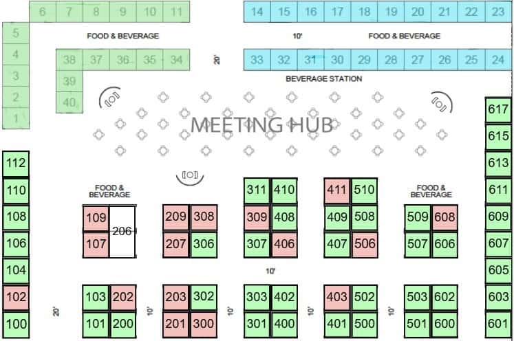 Reverse Expo floorplan
