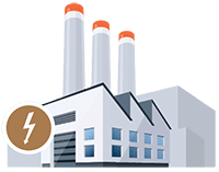 Electricity for factory